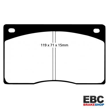 EBC Greenstuff Brake Pads DP2262