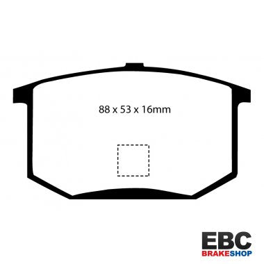 EBC Greenstuff Brake Pads DP2298