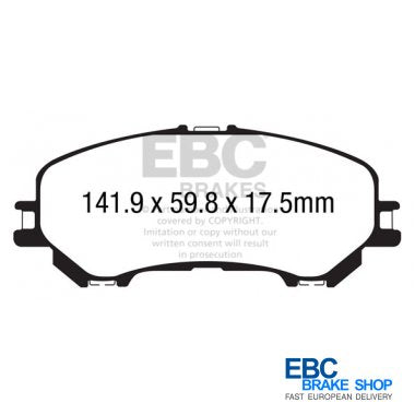 EBC Greenstuff Brake Pads DP23032