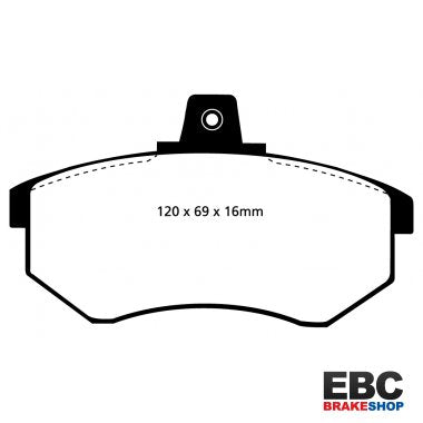 EBC Greenstuff Brake Pads DP2369/2