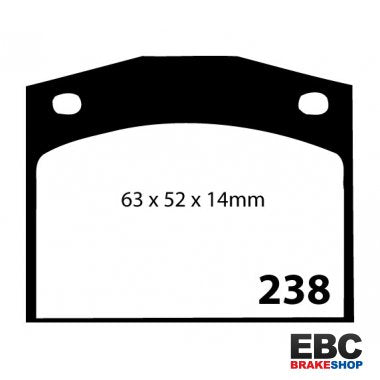 EBC Ultimax Brake Pads DP238