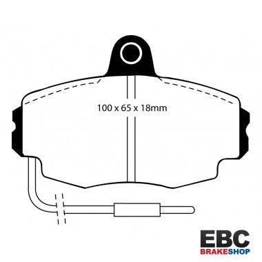 EBC Greenstuff Brake Pads DP2426