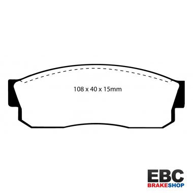 EBC Greenstuff Brake Pads DP2452