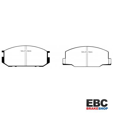 EBC Greenstuff Brake Pads DP2456