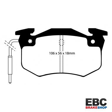 EBC Greenstuff Brake Pads DP2458