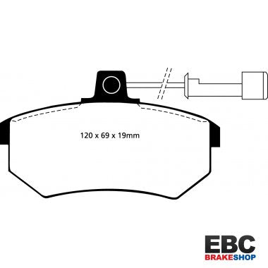 EBC Greenstuff Brake Pads DP2486