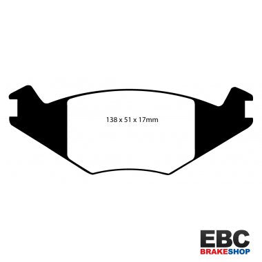 EBC Greenstuff Brake Pads DP2515