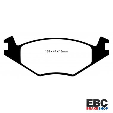 EBC Greenstuff Brake Pads DP2517