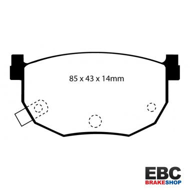 EBC Greenstuff Brake Pads DP2528