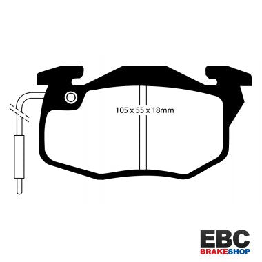 EBC Greenstuff Brake Pads DP2545