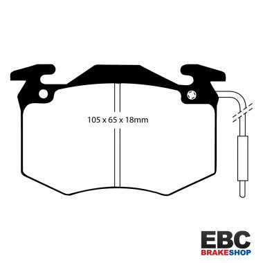 EBC Greenstuff Brake Pads DP2546