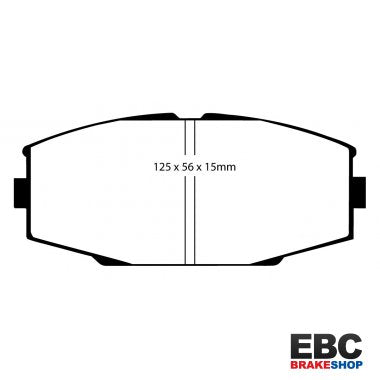 EBC Greenstuff Brake Pads DP2610