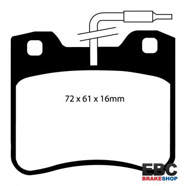 EBC Greenstuff Brake Pads DP2656