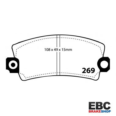 EBC Ultimax Brake Pads DP269