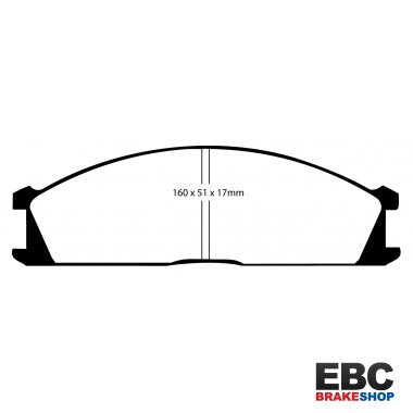 EBC Greenstuff Brake Pads DP2691