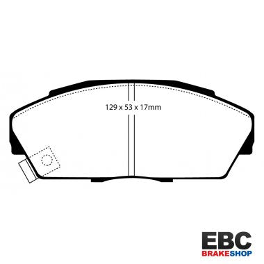 EBC Greenstuff Brake Pads DP2719/2