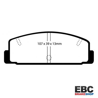 EBC Greenstuff Brake Pads DP2729