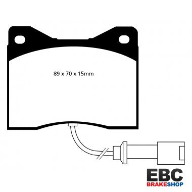 EBC Greenstuff Brake Pads DP2753/2