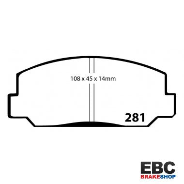 EBC Ultimax Brake Pads DP281