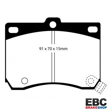 EBC Greenstuff Brake Pads DP2824