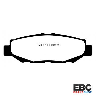 EBC Greenstuff Brake Pads DP2848