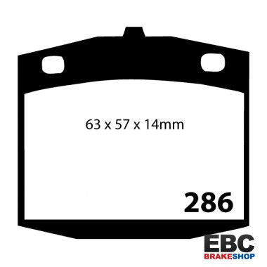 EBC Ultimax Brake Pads DP286