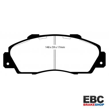 EBC Greenstuff Brake Pads DP2872