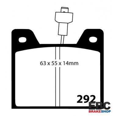 EBC Ultimax Brake Pads DP292