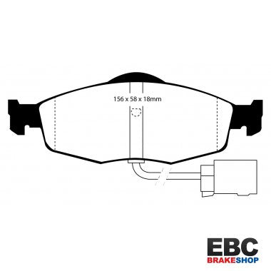 EBC Greenstuff Brake Pads DP2955