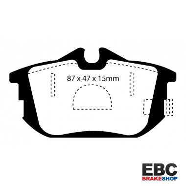 EBC Redstuff Brake Pads DP31076C