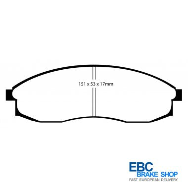 EBC Redstuff Brake Pads DP31082C