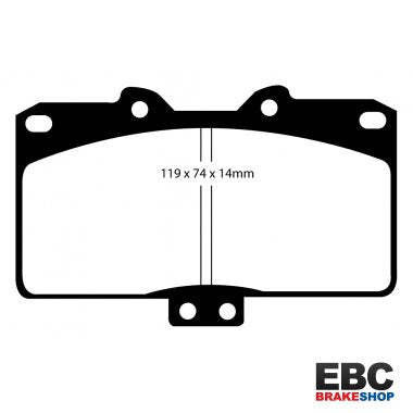 EBC Redstuff Brake Pads DP31097C