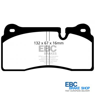 EBC Redstuff Brake Pads DP31127C