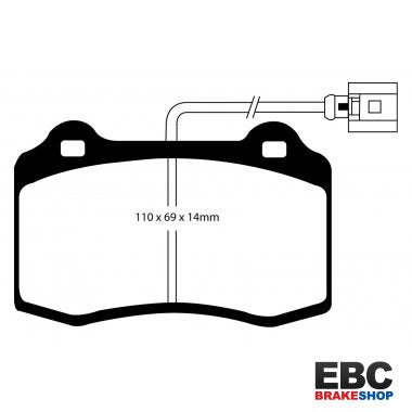 EBC Redstuff Brake Pads DP31140/2C