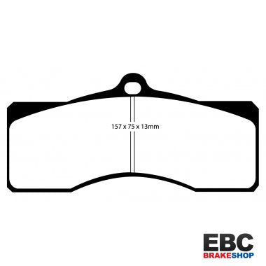 EBC Redstuff Brake Pads DP31155C