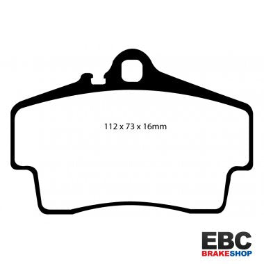 EBC Redstuff Brake Pads DP31208C