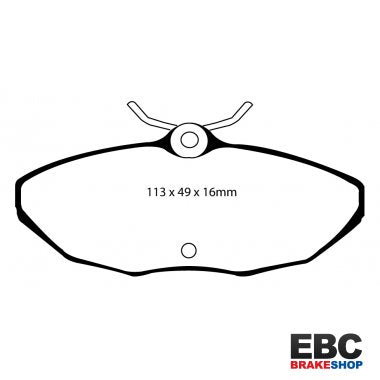 EBC Redstuff Brake Pads DP31221/2C
