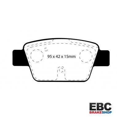 EBC Redstuff Brake Pads DP31381C