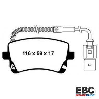 EBC Redstuff Brake Pads DP31470C