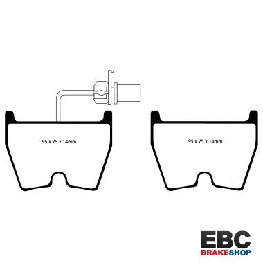 EBC Redstuff Brake Pads DP31513C