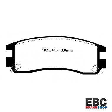 EBC Redstuff Brake Pads DP31609C