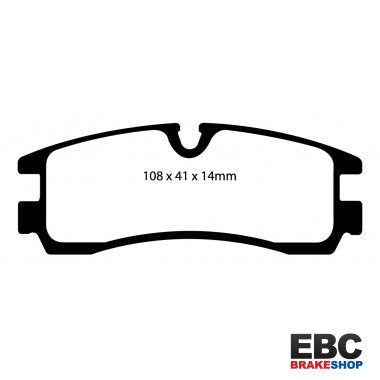 EBC Redstuff Brake Pads DP31621/2C