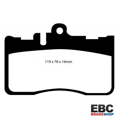 EBC Redstuff Brake Pads DP31622C