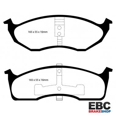 EBC Redstuff Brake Pads DP31623C