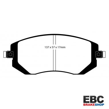 EBC Redstuff Brake Pads DP31661C