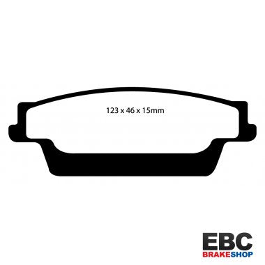 EBC Redstuff Brake Pads DP31693C