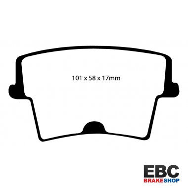 EBC Redstuff Brake Pads DP31722C