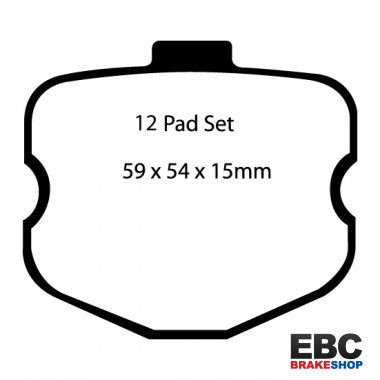 EBC Redstuff Brake Pads DP31771C