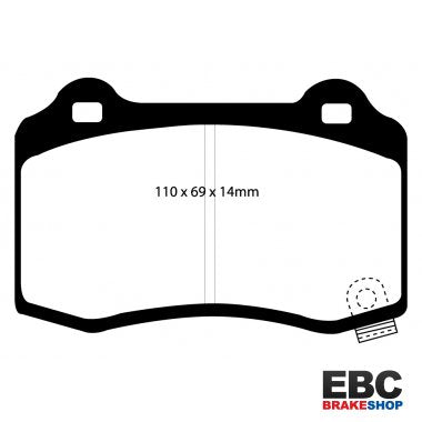 EBC Redstuff Brake Pads DP31788C