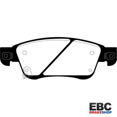 EBC Redstuff Brake Pads DP31807C